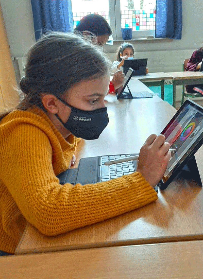 iPads im Unterricht an der Feldsieper Grundschule Bochum