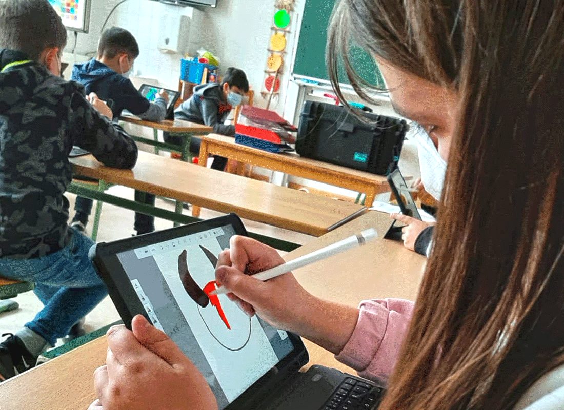 iPads im Unterricht an der Feldsieper Grundschule Bochum