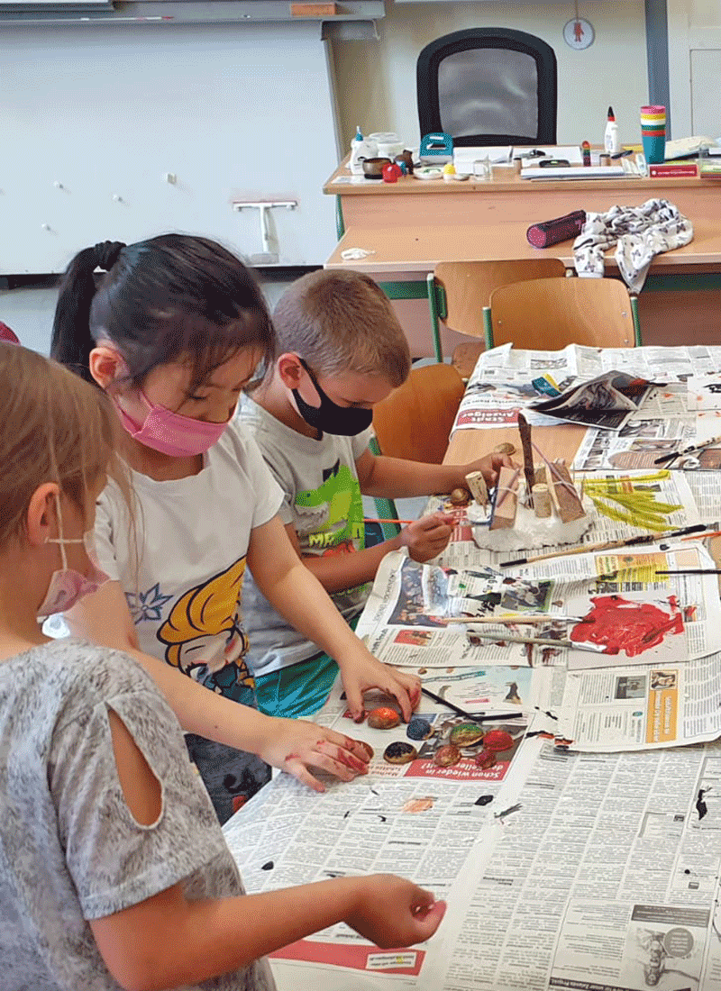 Aus dem Unterricht in der Feldsieper Schule Bochum