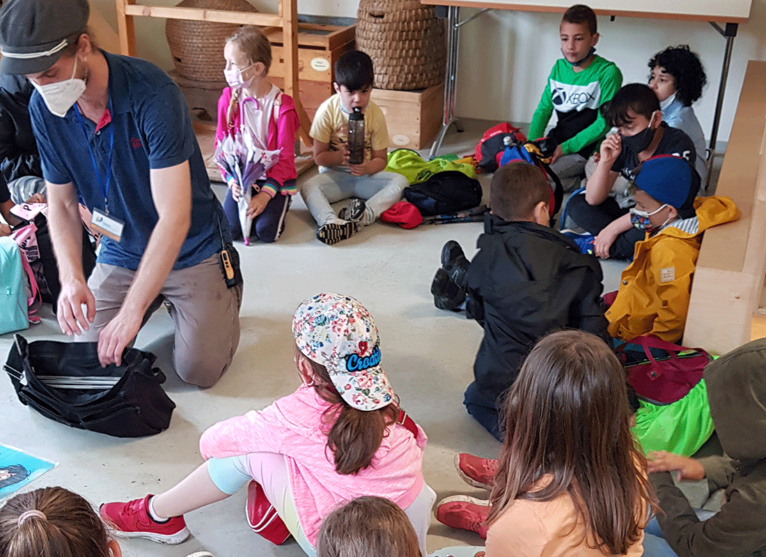 Besuch der 1. Klassen im Tierpark Bochum