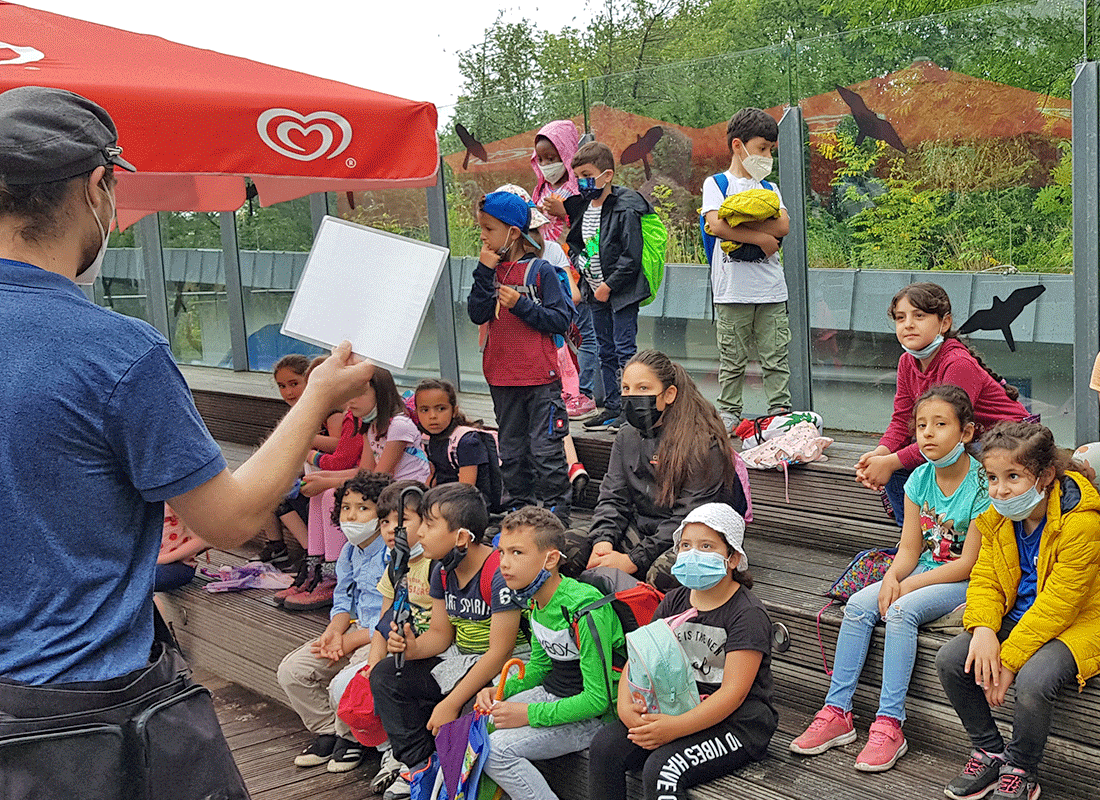 Besuch der 1. Klassen im Tierpark Bochum