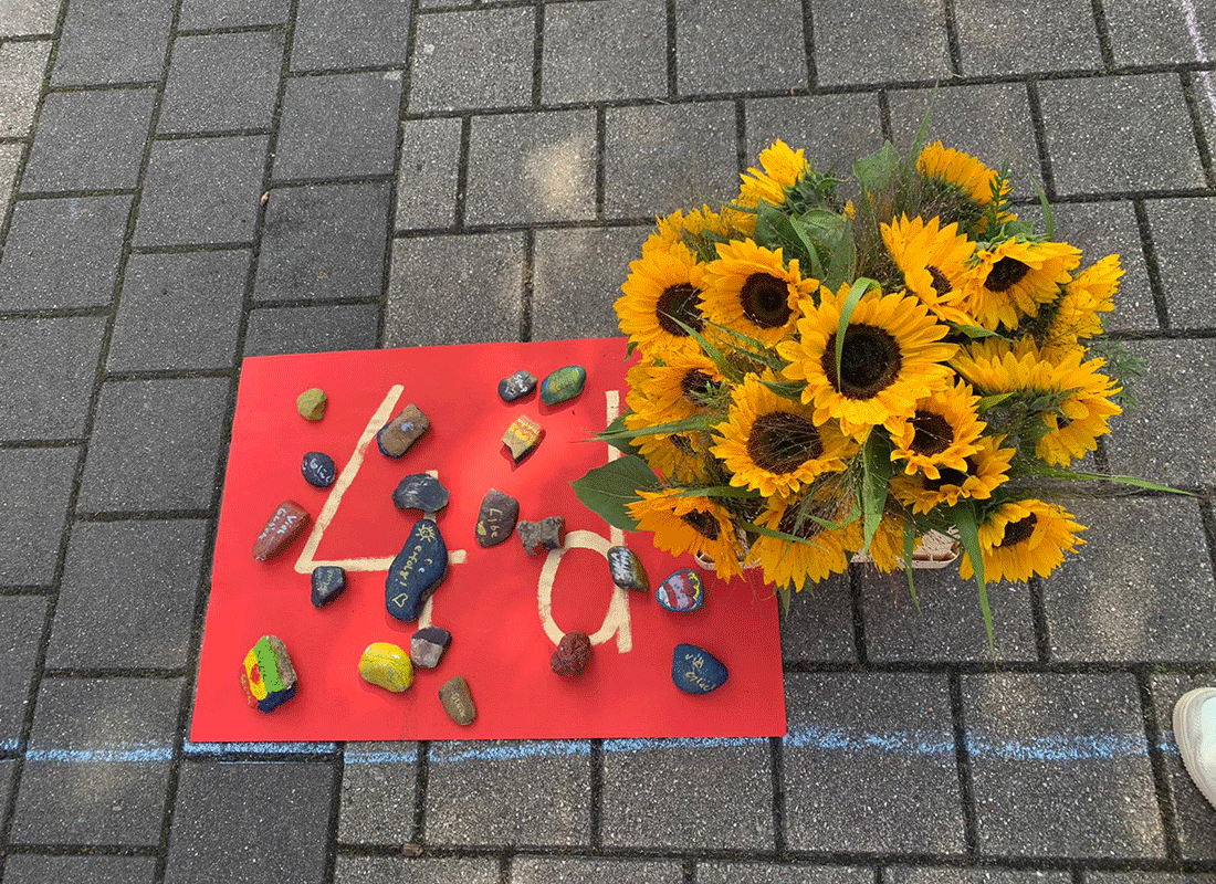 Abschied der Viertklaessler vom Teilstandort der Feldsieper Schule Bochum