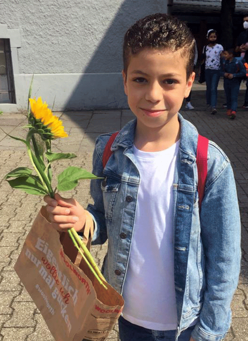 Abschied der Viertklaessler vom Teilstandort der Feldsieper Schule Bochum