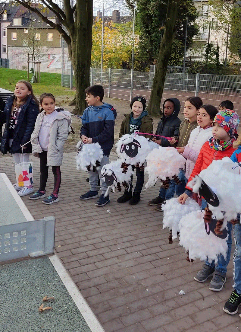 Aus dem Unterricht in der Feldsieper Schule Bochum