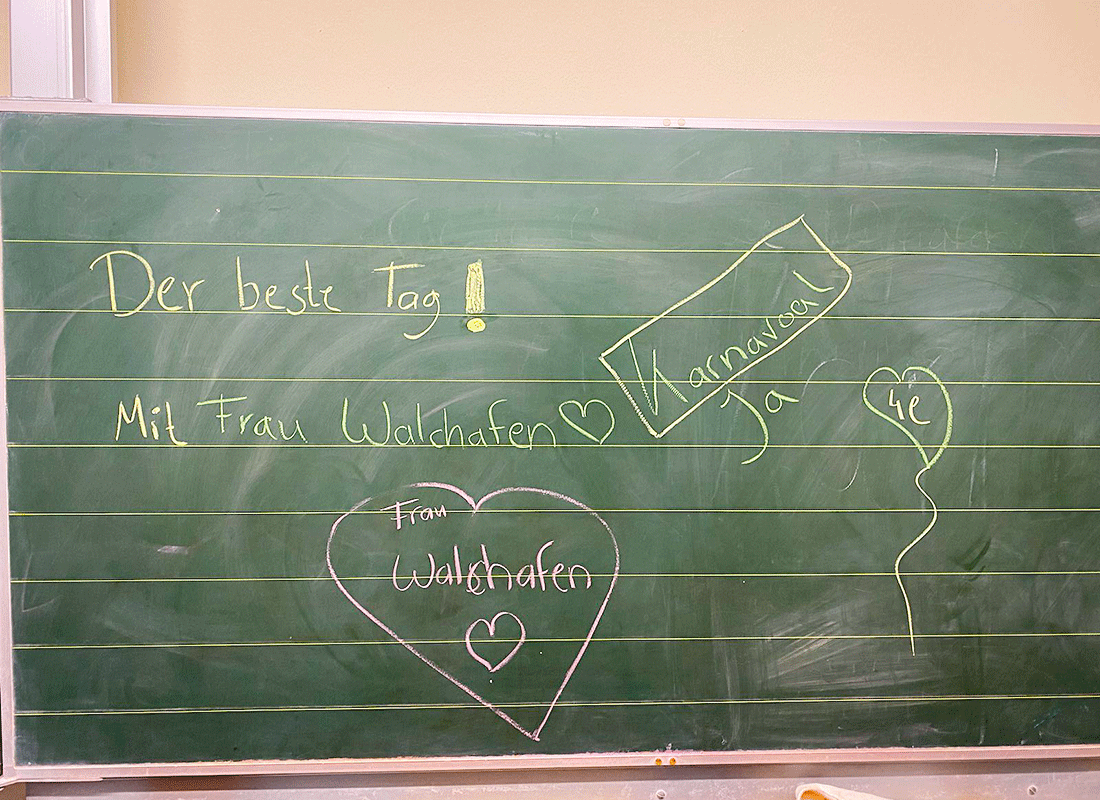 Aus dem Unterricht in der Feldsieper Schule Bochum