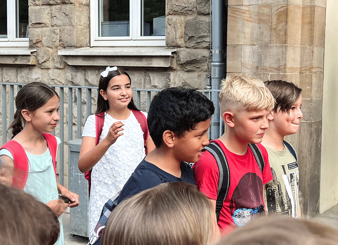 Aus dem Unterricht in der Feldsieper Schule Bochum