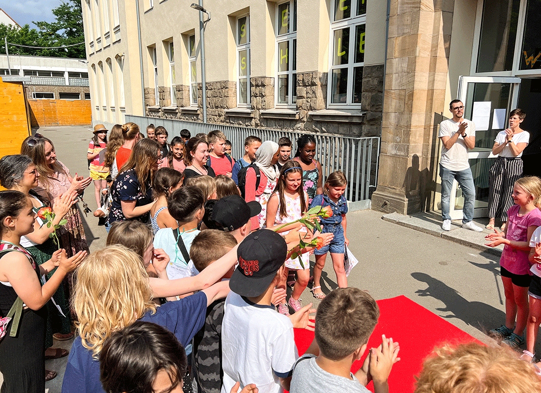 Aus dem Unterricht in der Feldsieper Schule Bochum