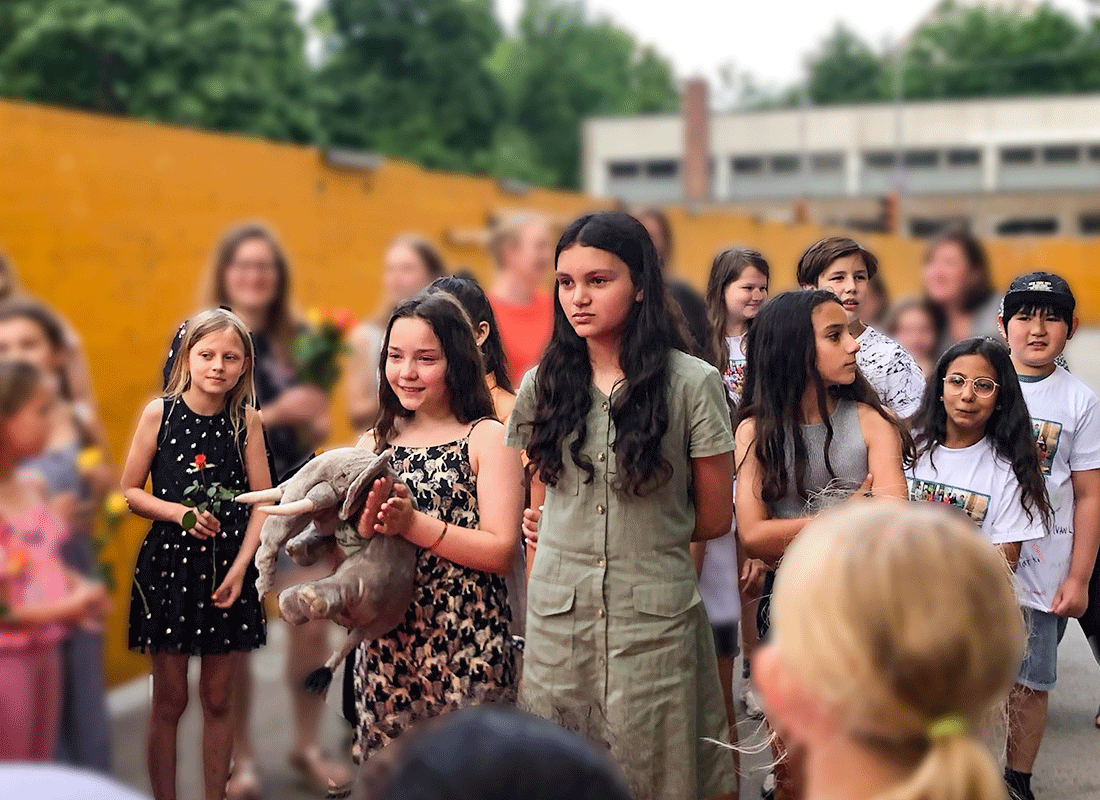 Aus dem Unterricht in der Feldsieper Schule Bochum