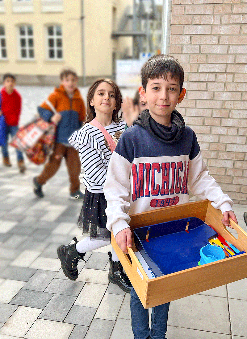 Aus dem Unterricht in der Feldsieper Schule Bochum