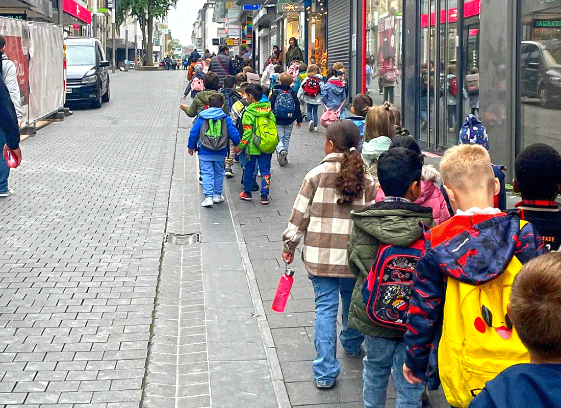 Aus dem Unterricht in der Feldsieper Schule Bochum