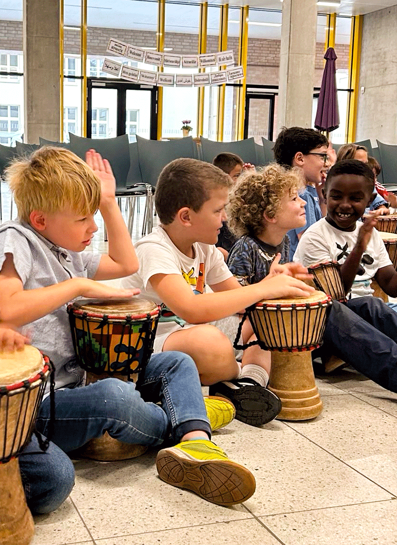 Aus dem Unterricht in der Feldsieper Schule Bochum