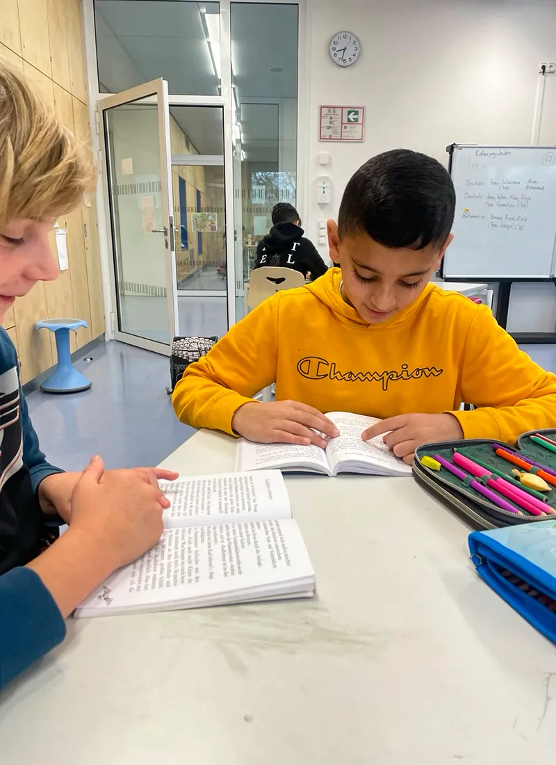 Aus dem Unterricht in der Feldsieper Schule Bochum