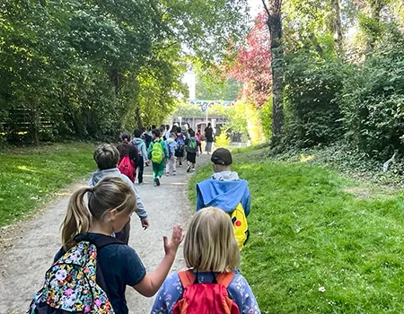 Besuch der ersten Klassen in der Stadtbibliothek Bochum