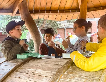 Besuch der ersten Klassen im Tierpark