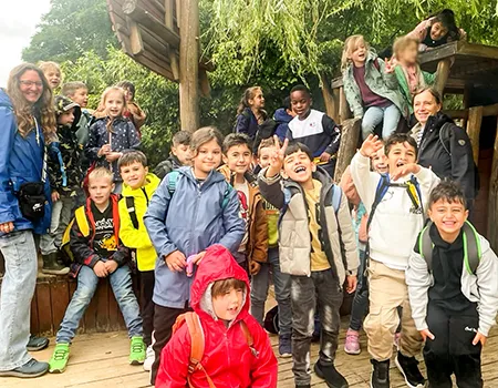 Besuch der ersten Klassen im Tierpark