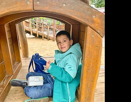 Besuch der ersten Klassen im Tierpark