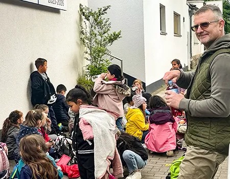 Besuch der ersten Klassen im Tierpark