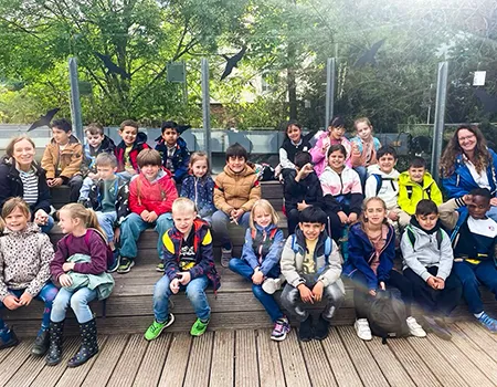Besuch der ersten Klassen im Tierpark