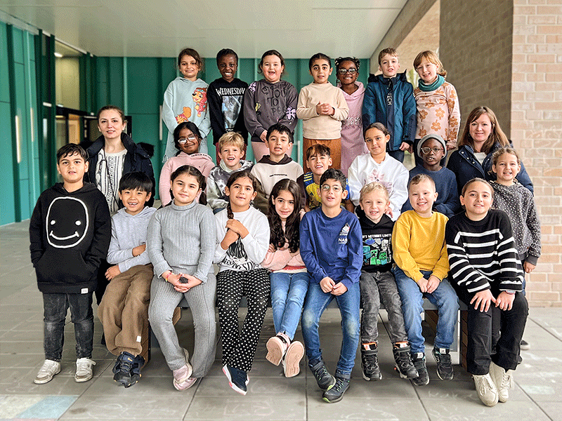 Klasse 2a an der Feldsieper Grundschule