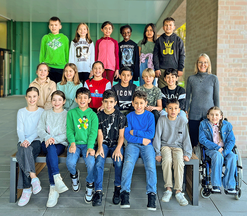 Klasse 4a an der Feldsieper Grundschule