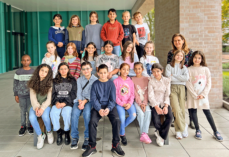 Klasse 4b an der Feldsieper Grundschule