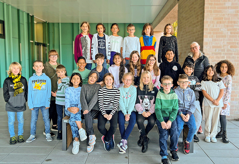 Klasse 4f an der Feldsieper Grundschule