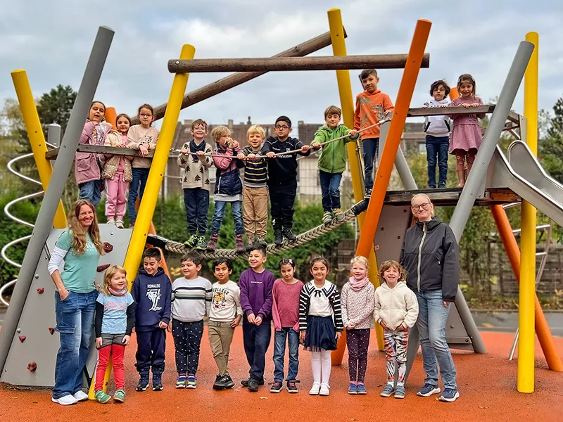 Klasse 1d an der Feldsieper Grundschule