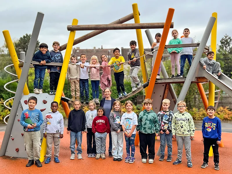 Klasse 2b an der Feldsieper Grundschule