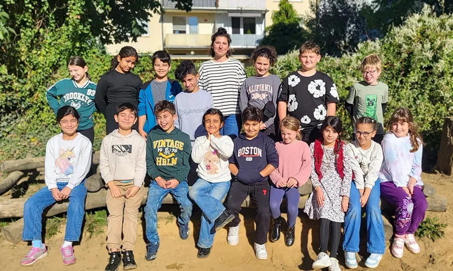 Klasse 3d an der Feldsieper Grundschule