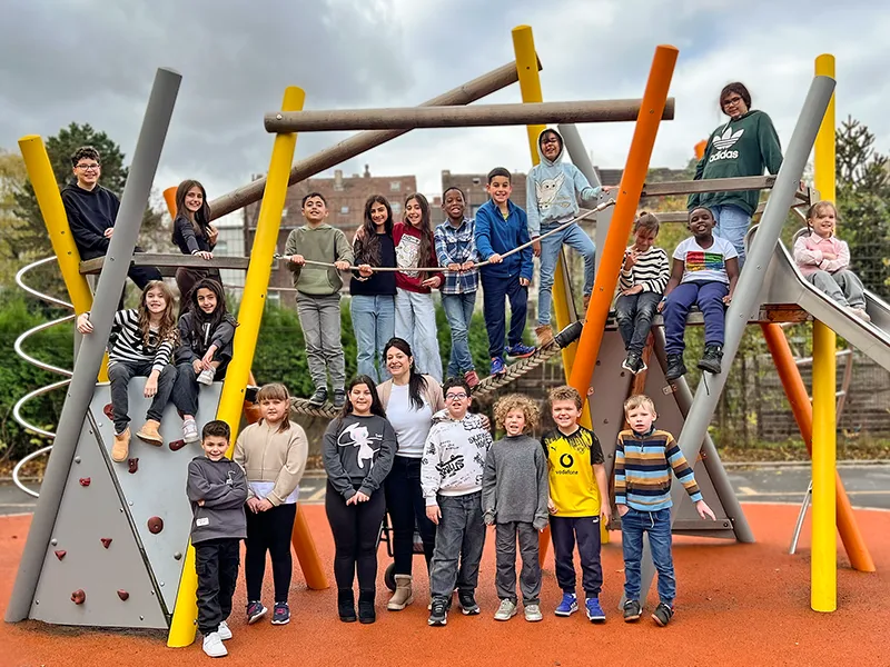 Klasse 4b an der Feldsieper Grundschule